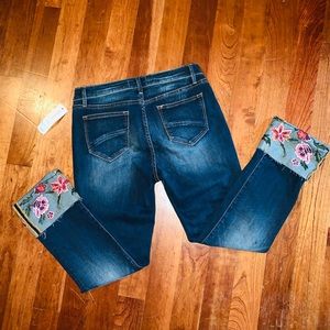 Embroidered Jeans Size 6
